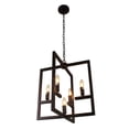 thumbnail image 5 of Lighting IRONCLAD Farmhouse 5 Light Oil Rubbed Bronze Ceiling Pendant 18" Wide, 5 of 6