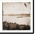 thumbnail image 2 of Historic Framed Print, Appomattox River Virginia. Boat on the Appomattox River, 17-7/8" x 21-7/8", 2 of 9