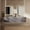 Dark Gray, variant on Lexora Home Geneva 72" Vanity Cabinet in Glossy White