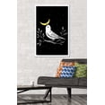 thumbnail image 2 of Episodic Drawing - Moon Bird Wall Poster, 22.375" x 34" Framed, 2 of 5