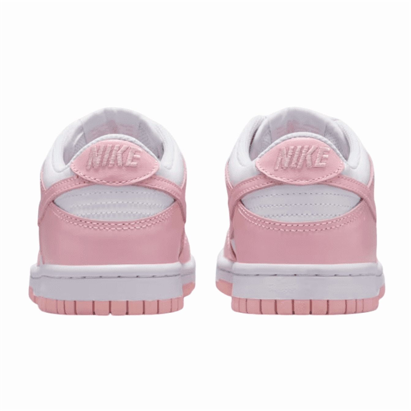Big Kid's Nike Dunk Low White/Med Soft Pink-White (FB9109 125) - 6