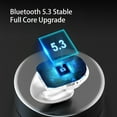 thumbnail image 4 of Hwkond Bluetooth Earbuds Wireless Bluetooth Earphones, Two Ear, Non In Ear, Hanging Ear Mini Invisible Sports Earphones 25% Off Promotion, 4 of 8