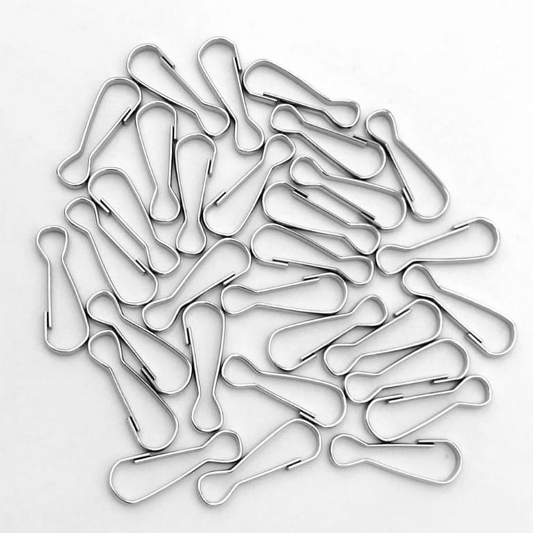 Black Lanyard Hooks Lanyard Snap Clip Hooks Lanyard Clasp Lanyard Spring  Clips Metal Lanyard Clips Hook for Card Key Chain 30pcs 