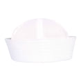thumbnail image 3 of KLKCMS Sailor Hat Fashionable Versatile Sailor Cap for Performance Masquerade Party White, 3 of 9
