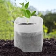 thumbnail image 4 of Dream Lifestyle 100PCS Nursing Growing Pouch,Multiple Model,Non-Woven Fabric,Degradable Seedling Plant Grow Bags,Plant Seeding Bags for Home Garden, 4 of 8