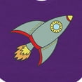 thumbnail image 4 of Inktastic Rocket Boys or Girls Baby Bib, 4 of 4
