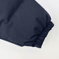 thumbnail image 6 of Jinhomg Winter Puffer Jacket for Women Oversized Comfy Double Closure Down Coat Thermal Long Sleeve Stand Collar Fluffy Outerwear with Pockets Limited Time Deal Black M, 6 of 8