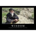 thumbnail image 2 of Wisdom: Inspirational Quote and Motivational Poster Poster Print, 2 of 2