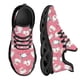 thumbnail image 1 of Zapatos de enfermera Kwaii para mujer con estampado de gato de dibujos animados, suela gruesa, cómodos zapatos de punto con cordones, zapatos médicos para mascotas, nuevos, 1 of 6