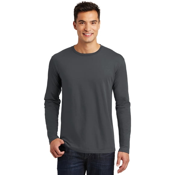 Camiseta de manga larga District ® Perfect Weight®. DT105 Distrito DT105