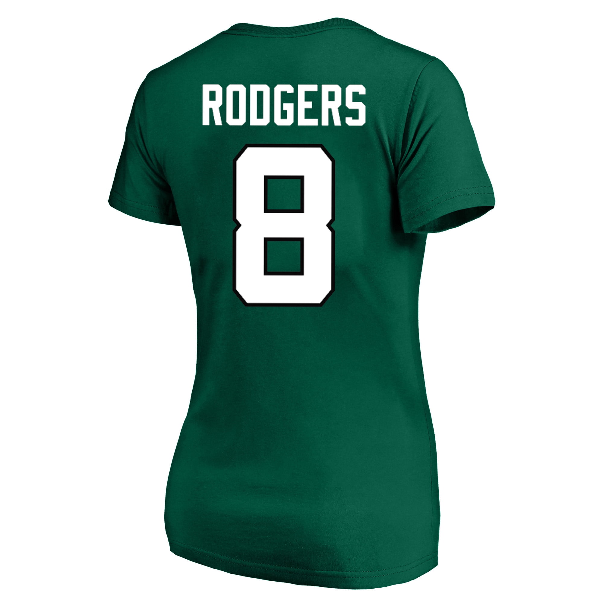 FerociTees Aaron Rodgers New York Football Women's T-Shirt – Forest Green NFL Fan Apparel (Large) - View #13