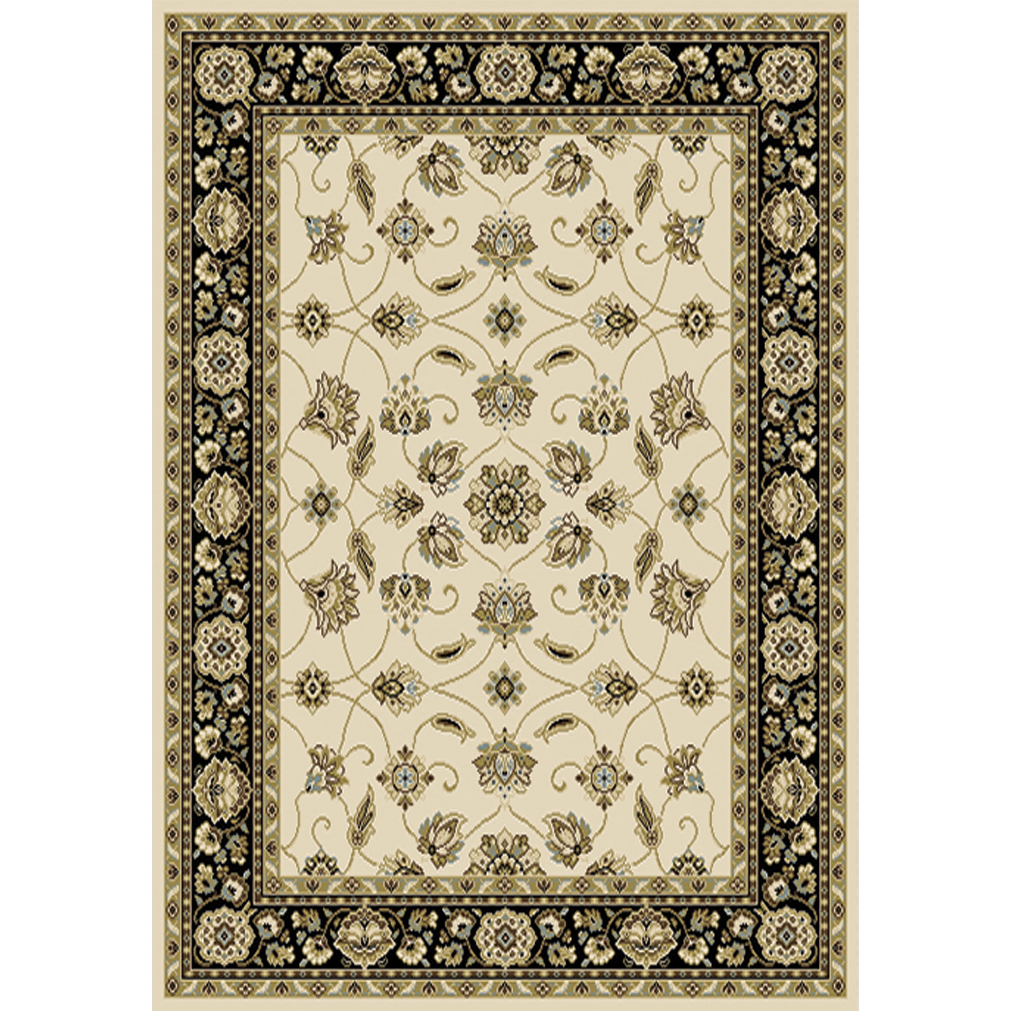 Home Dynamix Optimum Collection Area Rug Ivory Black Com