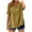Gold-Plus Size Tops, variant on FNFYFH Womens Plus Size Summer Shirts V Neck Roll Up Sleeve Blouses Relax Fit Travel Vacation Tops