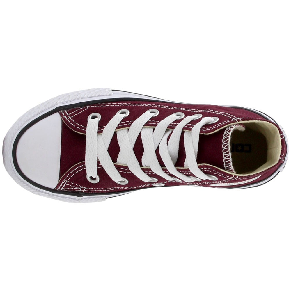 Converse All Star Hi Top Burgundy Kids/Youth Shoes 