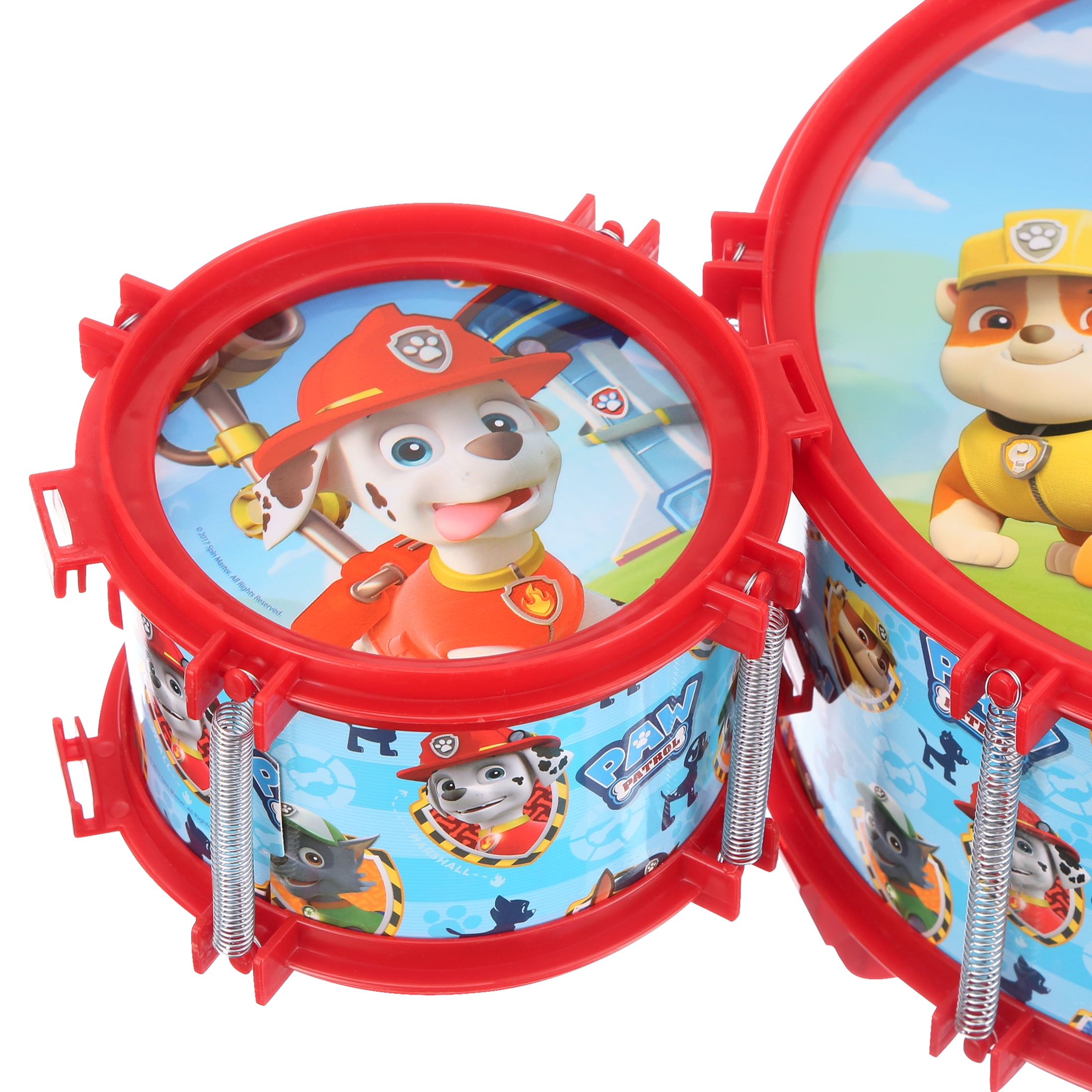 Paw patrol pack away drum cheap set