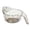 Khaki, variant on Multifunctional Rice Strainer With Handle Transparent Drain Colander Bowl For Rinsing Fruits Vegetables And Draining Pasta 9.1x6.3x3.5 Inch