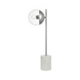 thumbnail image 2 of Eclipse 1 Light Chrome Table Lamp With Clear Glass, 2 of 6