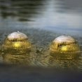thumbnail image 1 of Magic Ball Solar flotante luz impermeable al aire libre piscina estanque decoración (cálida), 1 of 5