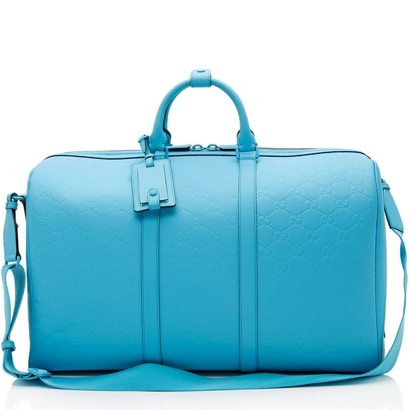 Pre-Owned Gucci GG Rubber Effect Large Duffle