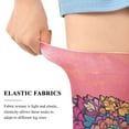 thumbnail image 4 of Llama Flowers Womens Thigh High Stocks Over Knee High Socks Thigh Tigh Boot Stockings, 4 of 7