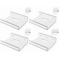 thumbnail image 4 of Acrylic Wall Organizer for Living Room and Kitchen, Easy Mounting Solution (10 x 10 x 4 cm), 4 of 5