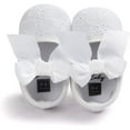 thumbnail image 4 of Girls' Shoes Baby Girls Princess Bowknot Soft Sole Cloth Crib Shoes Sneaker Save Big, 4 of 8