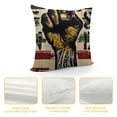thumbnail image 4 of YINGXI June 19th Throw Pillowcase Decor for Sofa Couch 12x12in, 4 of 5