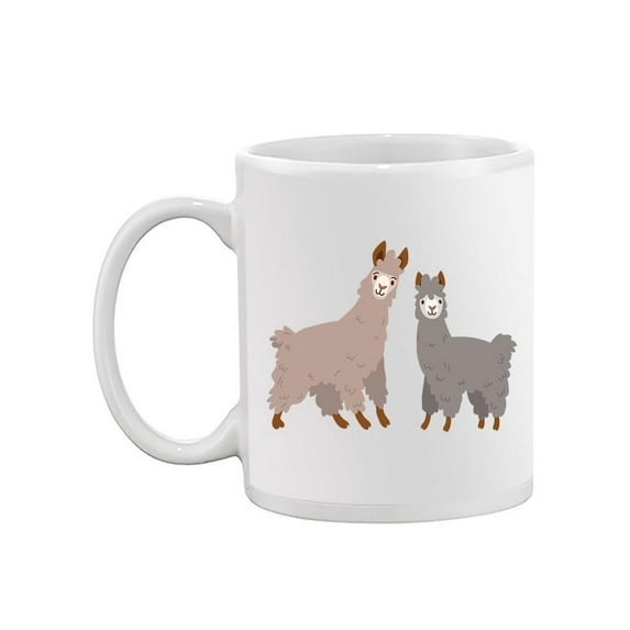 Llama And Alpaca Mug - SPIdeals Designs,