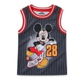 thumbnail image 2 of Disney Mickey Mouse Mesh Tank Top and Shorts Set (Boys), 2 Piece Set, Sizes 3T-7, 2 of 6