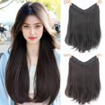 thumbnail image 1 of Typpkmm Extensiones De Cabello SintéTico En Forma De V, 1 of 6
