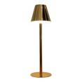 thumbnail image 1 of Lámpara De Escritorio Moderna Luces nocturnas LED Toque Metal Galvanoplastia Inalámbrico para Bar Cafe (B), 1 of 3
