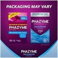 thumbnail image 6 of Phazyme Maximum Strength Gas and Bloating Relief | 250 mg Simethicone | 36 FAST GELS | Pack of 4, 6 of 8
