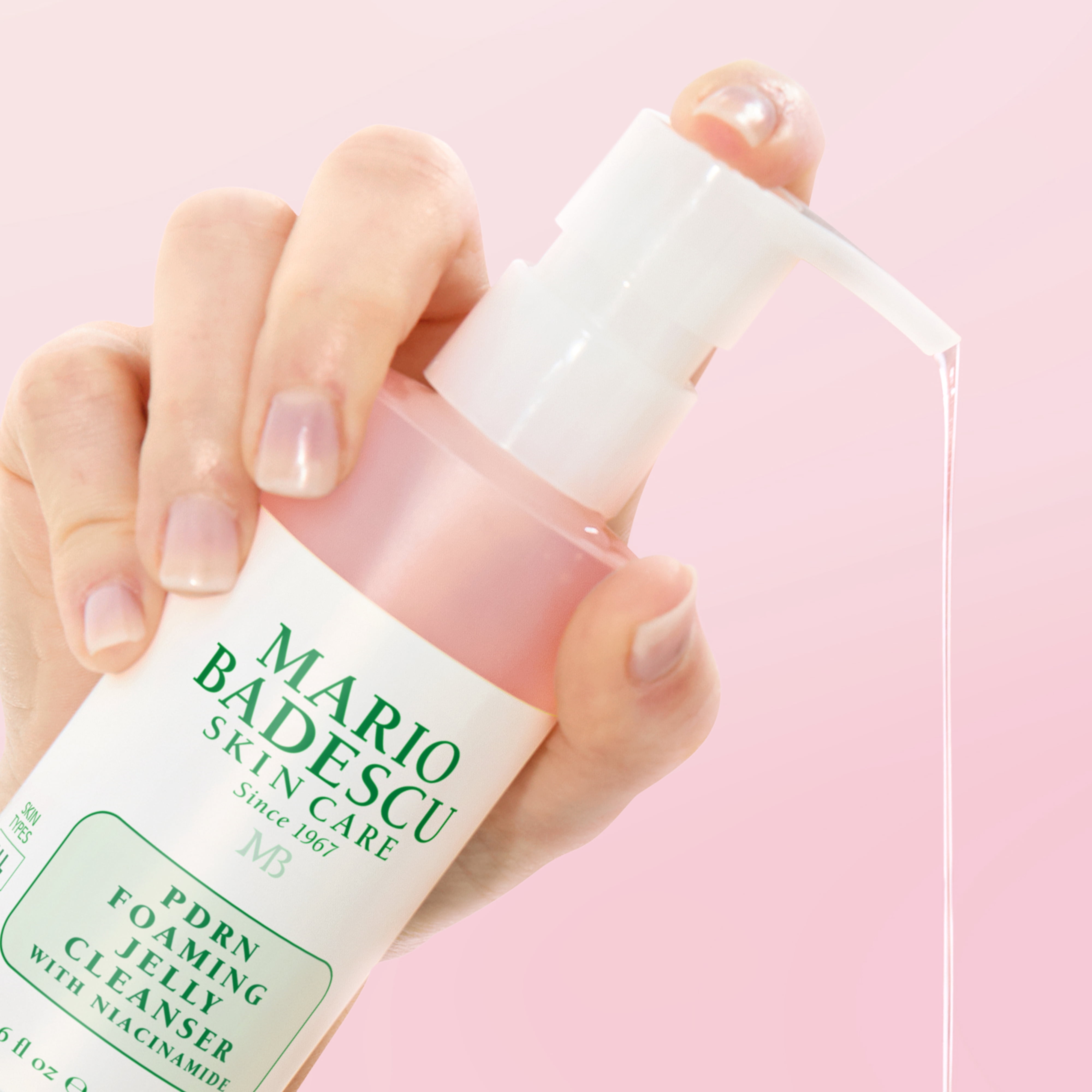 &nbsp;Mario Badescu Foaming PDRN Jelly Cleanser with Peptides and Niacinamide&nbsp;