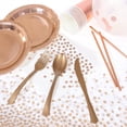 thumbnail image 3 of Rose Gold Foil Birthday Party Supplies Tableware Decorations And Balloons, 3 of 5