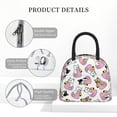 thumbnail image 4 of Rocae French Bulldog Duck for Leakproof Lunch Box for Adults, Wide Opening Lunch Tote Bag, Reusable Lunch Cooler Bag, 4 of 6