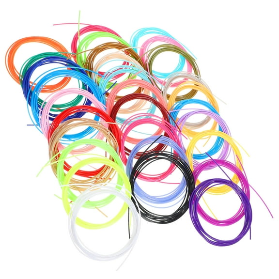 30 Rolls Printing Consumables 3d Printers Printer Filament Bundle Flexible Filament Printer Filament 3 Filament
