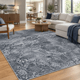 9x12 Area Rugs For Living Room Washable Bedroom Dining Black - Walmart.com