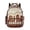 Brown-Rugby Ice Cream, variant on Kuiaobaty Baseball Print Backpack for Girls 8-12 Ice Cream Print Backpack with Padded Strap 17 Inch Bookbag Daypack for School, Purple