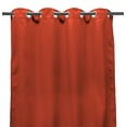 thumbnail image 4 of Jordan Manufacturing 54" x 96" Melon Solid Grommet Semi-sheer Outdoor Curtain Panel, 4 of 8