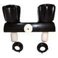 thumbnail image 4 of Campers Shower Faucet with Double Handle Plastic Shower Faucet Simple to Operate Shower Control for Indoor & Outdoor Use, 4 of 4
