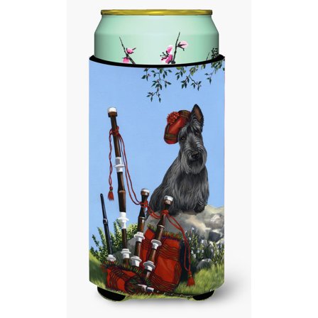 Carolines Treasures Scottie Piper Tall Boy Hugger Tall Boy multicolor