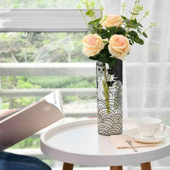 Clouds Gost Flower Vase Decorative Vases for Flowers Home Decor for Centerpieces Entryway Shelf Living Room