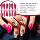 thumbnail image 4 of Seitruly 24 piezas de uñas postizas en polvo brillante en forma de T prensa en las puntas de las uñas suministros de bricolaje decoración de Type3 NO3, 4 of 6