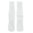 thumbnail image 6 of BambooMN Blank Sublimation Socks SubReady Performance Crew Socks, White Blank, 18x18cm, 12 Pairs, 6 of 6
