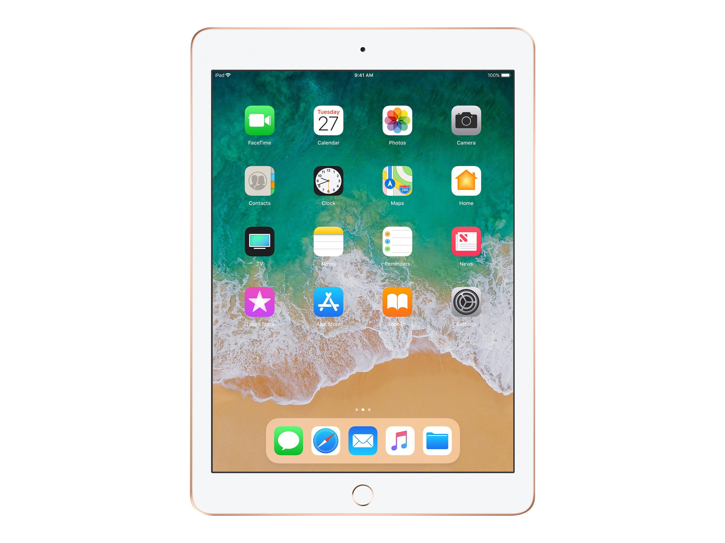 Frem reservedele heks Apple 9.7-inch iPad Wi-Fi + Cellular - 6th generation - tablet - 128 GB -  9.7" IPS (2048 x 1536) - 3G, 4G - LTE - gold - Walmart.com