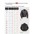 thumbnail image 6 of First Mfg Co - SuperStar - Men's Motorcycle Biker Riding Black Leather Jacket - 8X Large - Action Back Belted Gussets Quilted Liner, 6 of 6