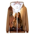 thumbnail image 2 of M3GAN Horror Flim Hoodie Zipper Sweatshirt Movie Merch Men Women Long Sleeve Pullover, 2 of 4