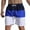 Blue, variant on LELINTA Mens Swim Trunks Watershort Swimsuit Board Colorblock Shorts Bathing Suits Elastic Waist Drawstring
