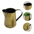 thumbnail image 3 of Shabby Metal Jug Vase Pitcher Flower Holder Rustic Style Pitcher Flowerpot, 3 of 8