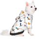 thumbnail image 2 of Fotbe Various Rooster Sudadera con Estampado para Perros Pequeños – Suéter con Capucha para Mascotas, Tela Suave de Forro Polar con Bolsillo-XX-Large, 2 of 7